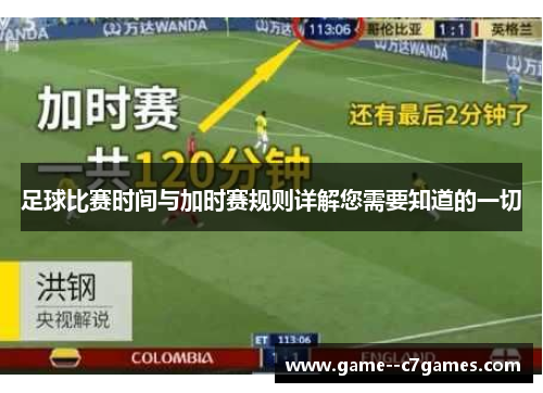 足球比赛时间与加时赛规则详解您需要知道的一切